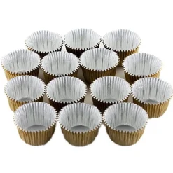 Chocolate World Aluminium IJsbonbon Cups Goud Ø23mm 1250 stuks Online