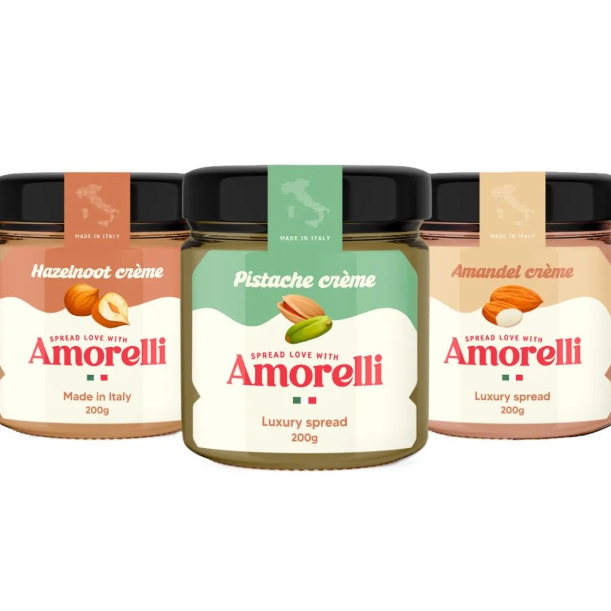 Amorelli Amandel Spread 190g Clearance
