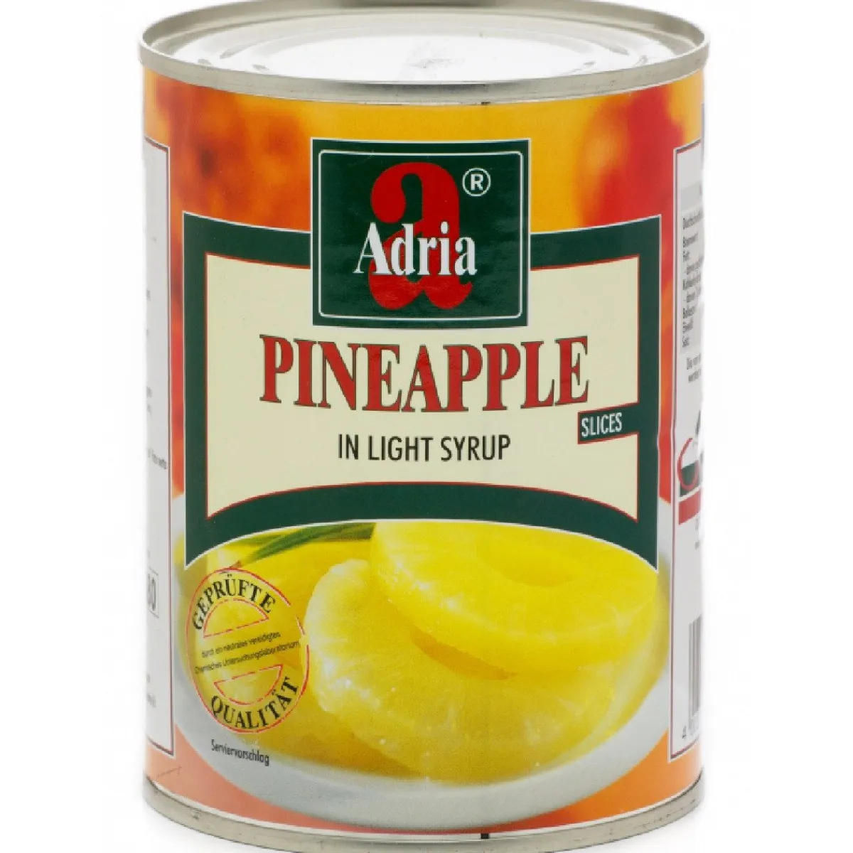 Overig Ananas Schijven op Lichte Siroop 580g