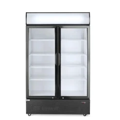 Hendi Arktic Backbar koelkast met lichtbak dubbele deur Hot