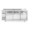 Hendi Arktic Koelwerkbank met 3 deuren Kitchen Line 390L Outlet