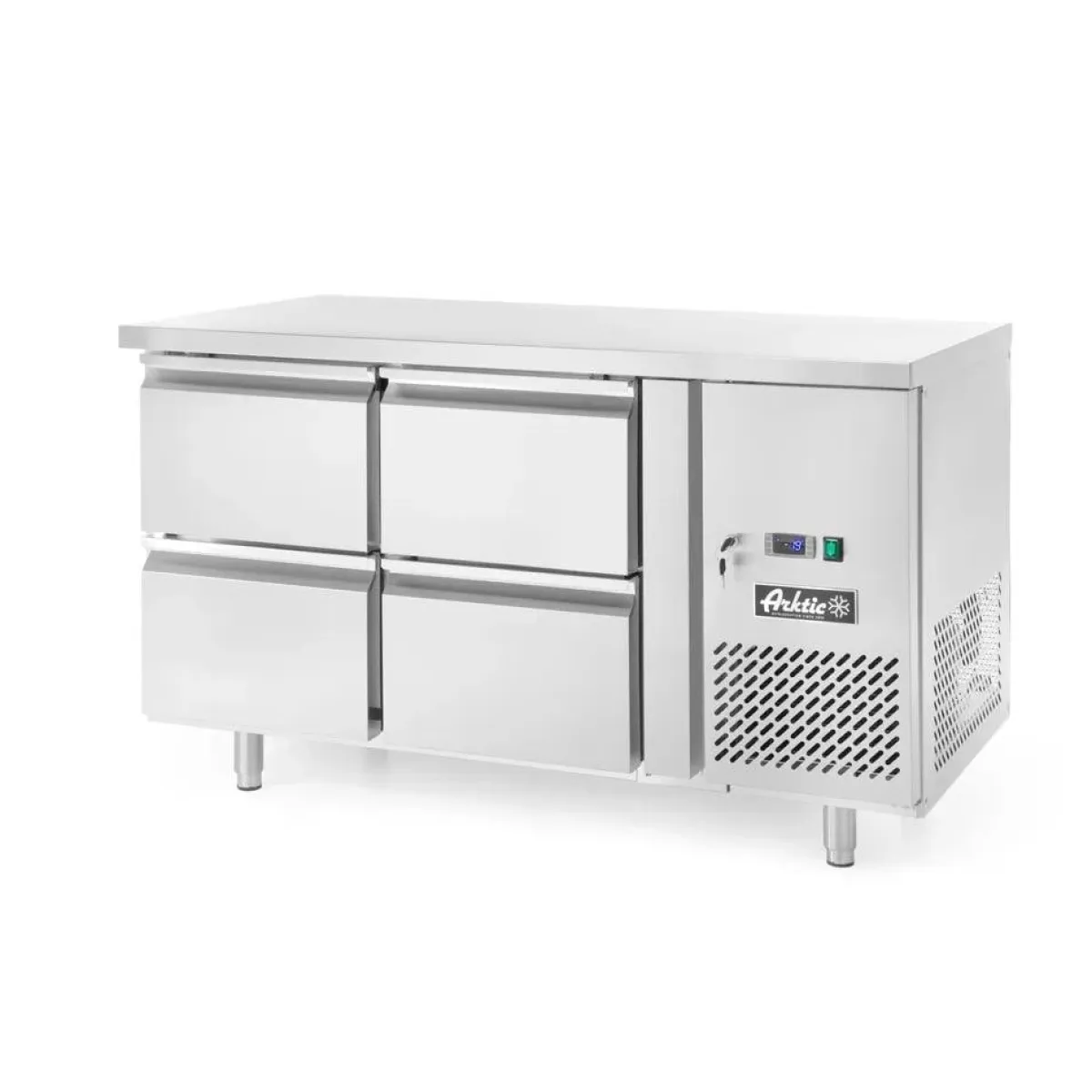 Hendi Arktic Koelwerkbank met 4 lades Profi Line 280L New