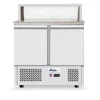 Hendi Arktic Pizzawerkbank met 2 deuren 300L Hot