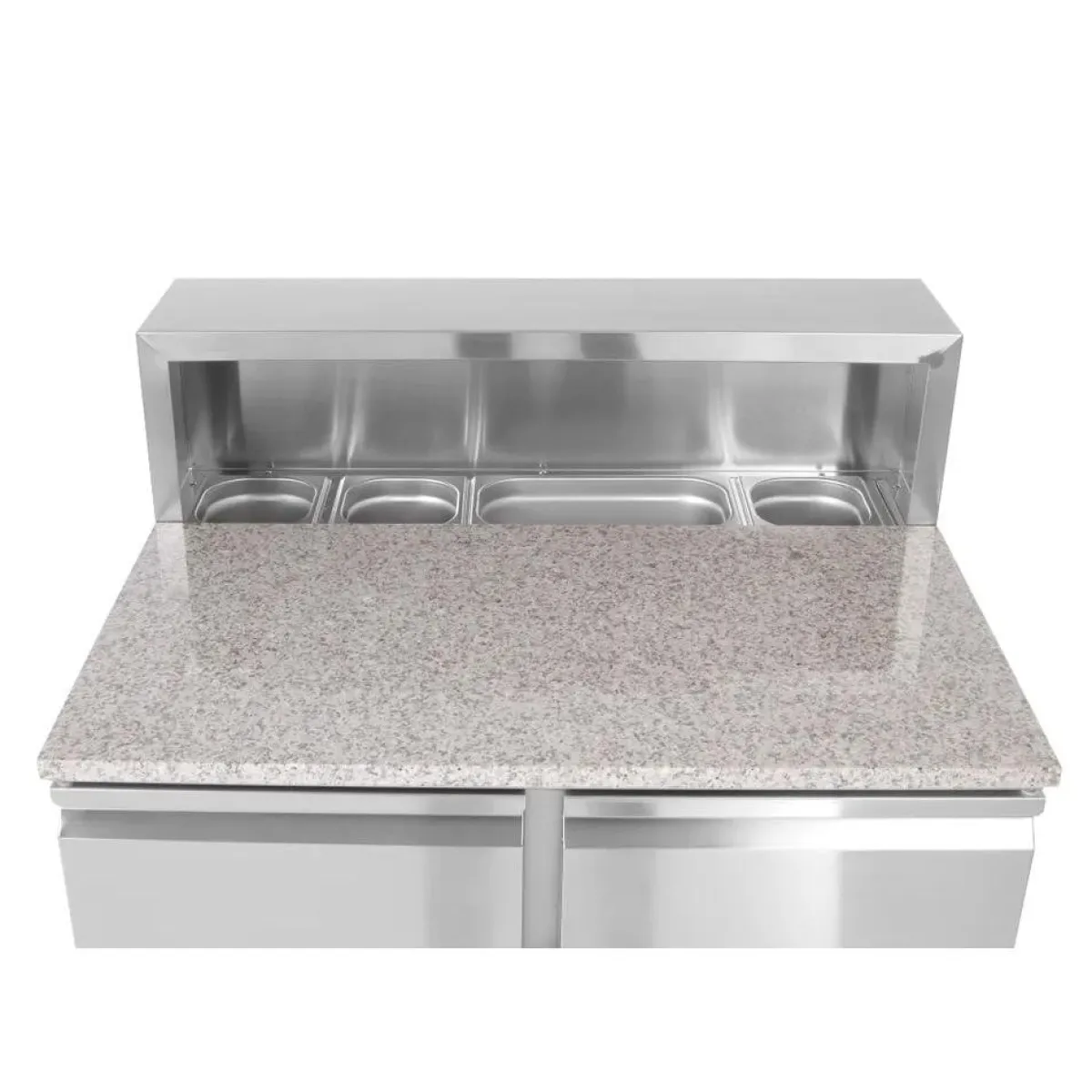 Hendi Arktic Pizzawerkbank met 2 deuren 300L Hot