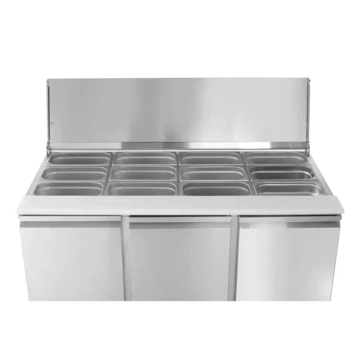 Hendi Arktic Saladette met 3 deuren 380L
