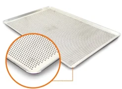 Overig Bakplaat Aluminium Geperforeerd 60x40cm (dichte hoeken 45°) Clearance