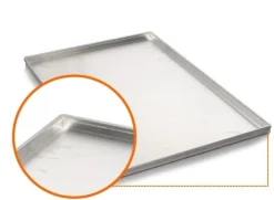 Overig Bakplaat Aluminium 60x40cm (4 randen 90°) Clearance
