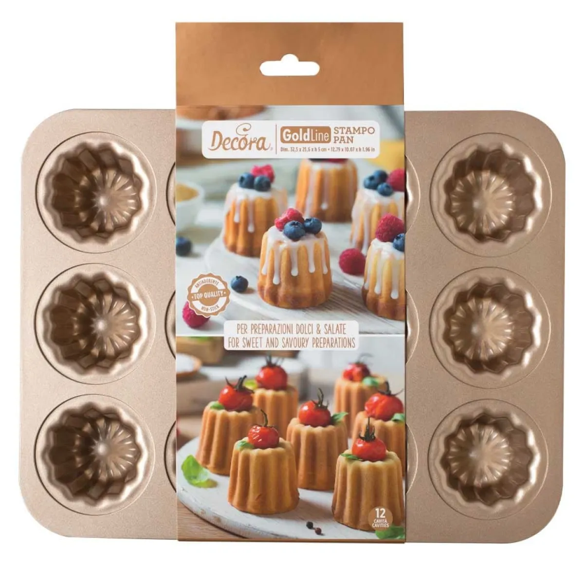 Decora Bakvorm Canelé (12) Outlet