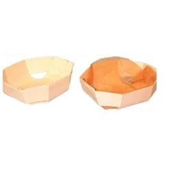 Overig Bakvorm hout Octo Ø18x5cm + bakpapier (per stuk) Sale