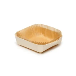Overig Bakvorm Hout Rechthoek 17x14,5x4,5cm + Bakpapier (per stuk) Online