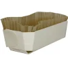 Overig Bakvorm hout 24x11,5x7cm + bakpapier (per stuk)**
