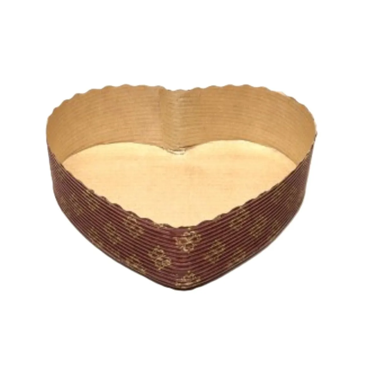 Overig Bakvorm Karton Hart 13,3x13x3,5cm (per stuk) Clearance