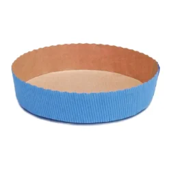 Overig Bakvorm Karton Rond Ø15,5x3,5cm Blauw (per stuk) Sale