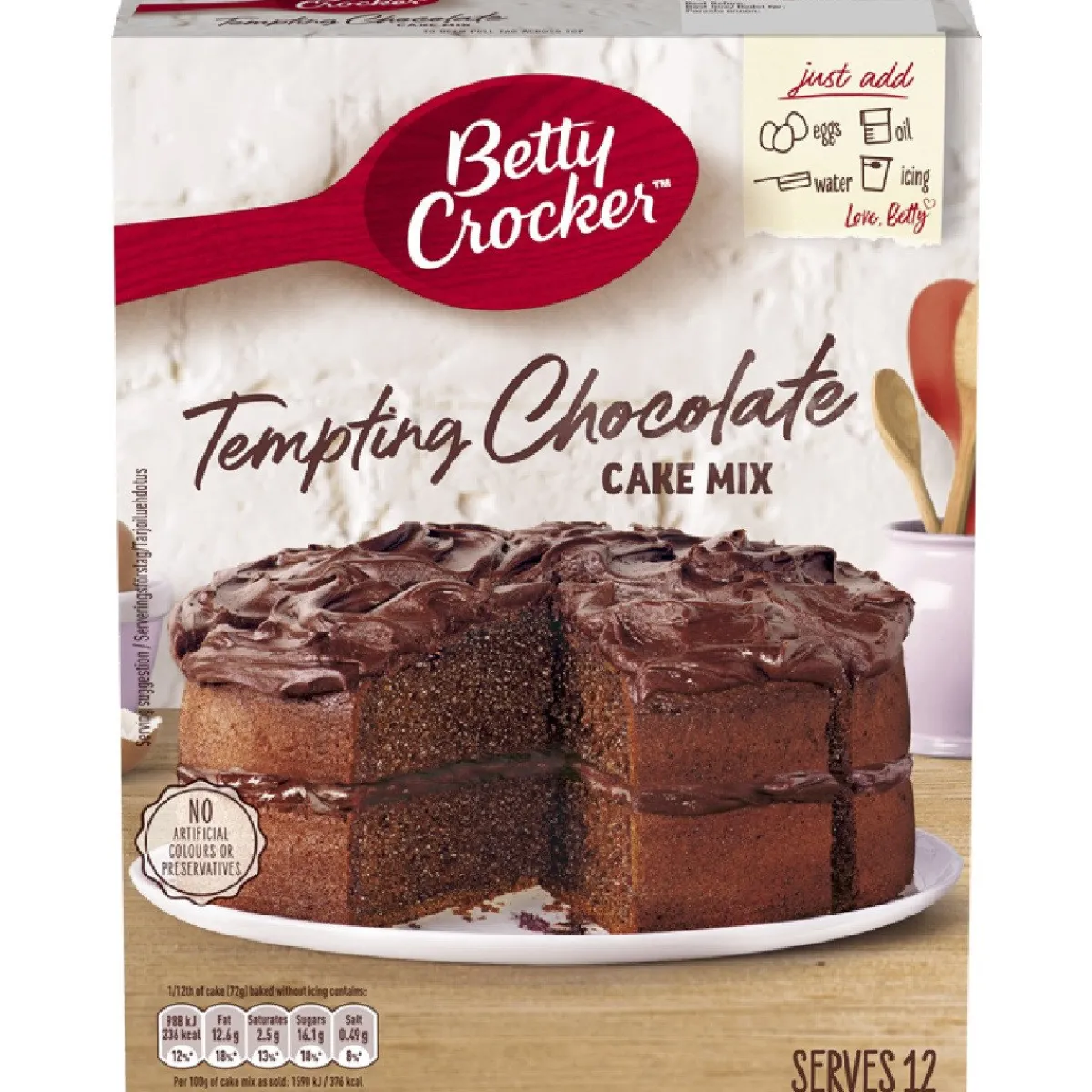 Betty Crocker Chocolade Cakemix 425g Sale