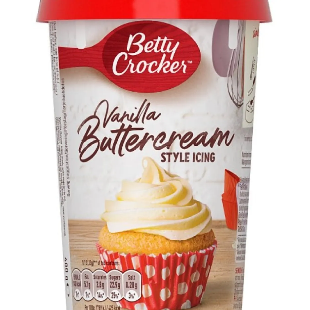 Betty Crocker Vanille Botercrème Icing 400g Online