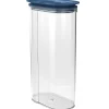 Biesse Bewaardoos Ovaal Luchtdicht Blauw 2,25L Hot