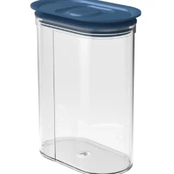 Biesse Bewaardoos Ovaal Luchtdicht Blauw 1,5L New