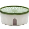 Biesse Bewaardoos Rond Luchtdicht Groen/Transparant 1L Sale