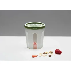 Biesse Bewaardoos Rond Luchtdicht Groen/Transparant 0,5L Discount