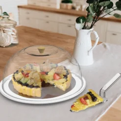 Biesse Stolp met Plateau en Taartschep Ø34x16cm Discount