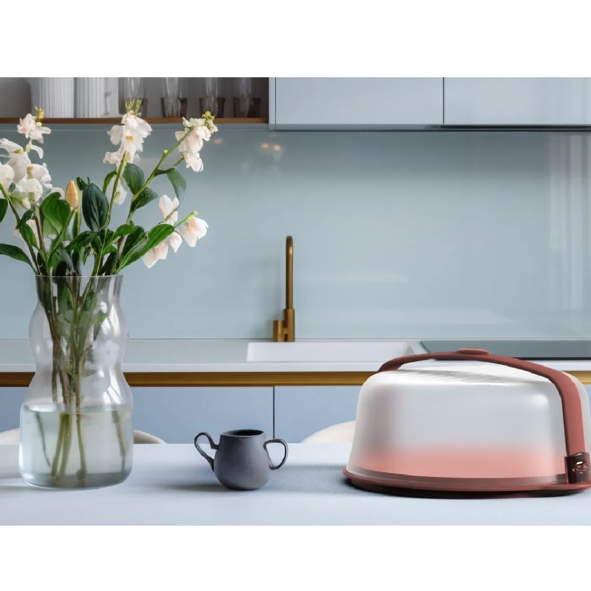 Biesse Transportdoos Taart Rood Ø30x10cm Best
