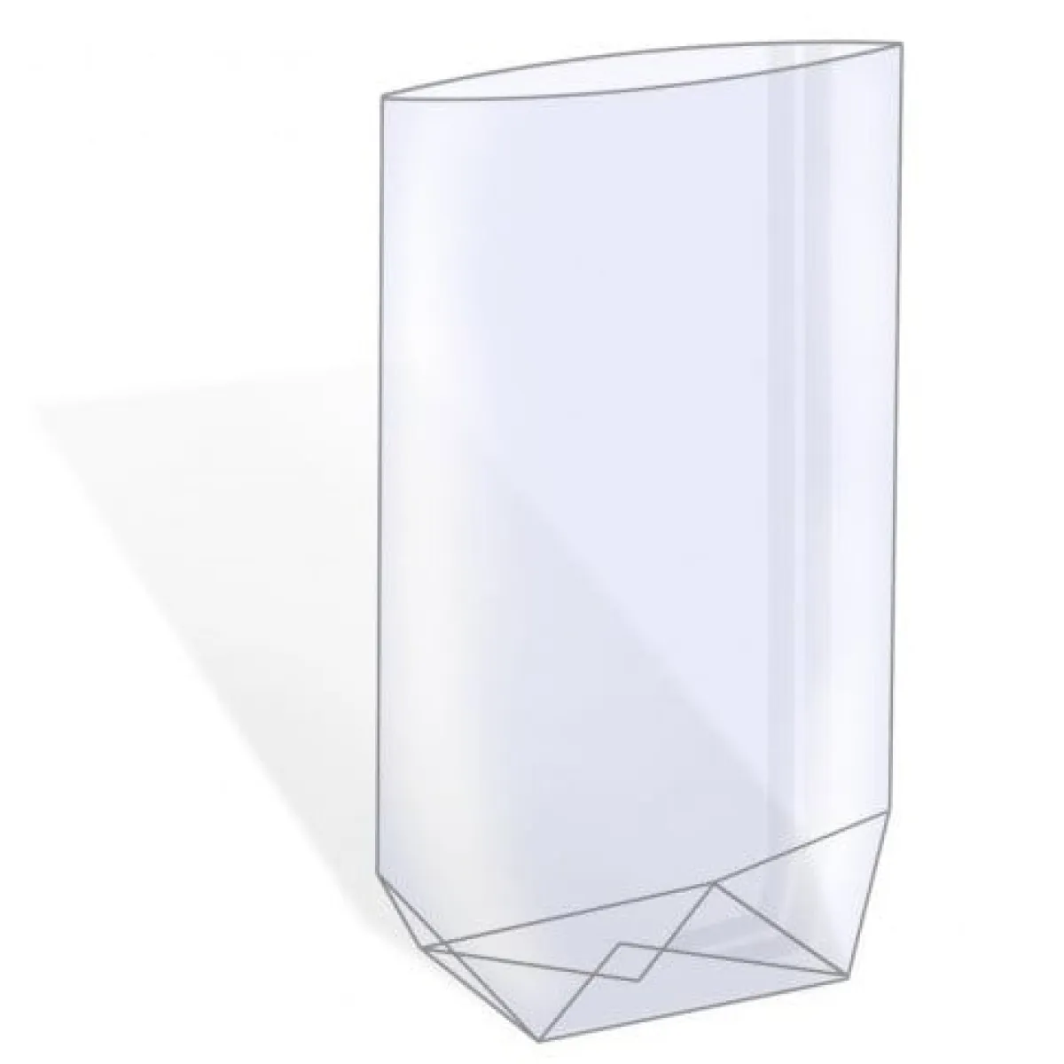 Overig BIO Kruisbodemzak 145 x 235mm 50st. New