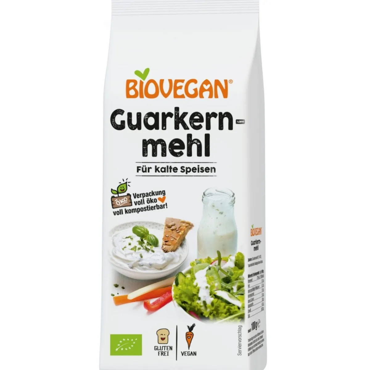 BioVegan Guarpitmeel Bindmiddel Biologisch 100g Discount