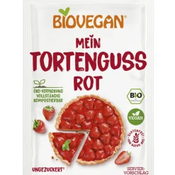 BioVegan Taartgelei Rood Biologisch 2x7g Sale