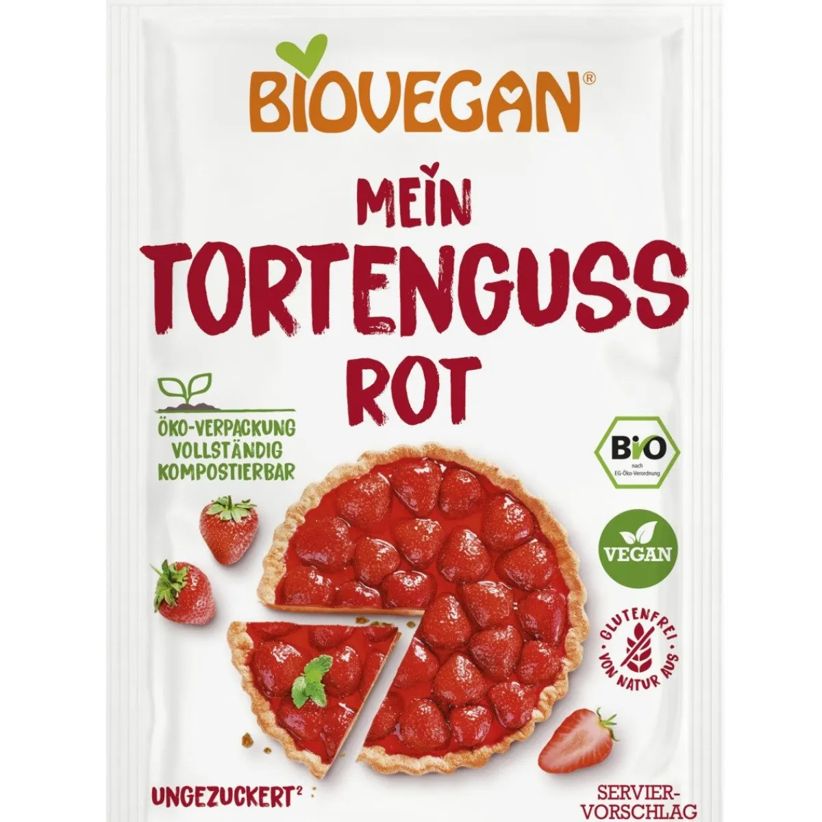 BioVegan Taartgelei Rood Biologisch 2x7g Sale