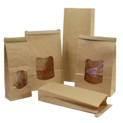 Overig Blokbodemzak Kraft Klein Hersluitbaar 88x47x260mm Outlet