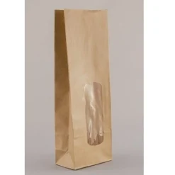 Overig Blokbodemzak Papier Kraft 70 + 40 x 200mm 50st. Discount