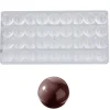 Chocolate World Bonbonvorm Bol (36x) Ø25mm Outlet