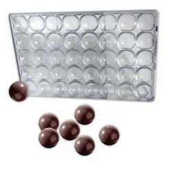Chocolate World Bonbonvorm Bol (40x) Ø30 mm Clearance