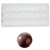 Chocolate World Bonbonvorm Bol (24x) Ø30 mm New