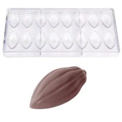 Chocolate World Bonbonvorm Cacaoboon (16x) 50x24x12mm Sale