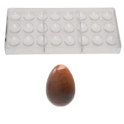Chocolate World Bonbonvorm Eitje Kristal (24x) 33x23x11mm Discount