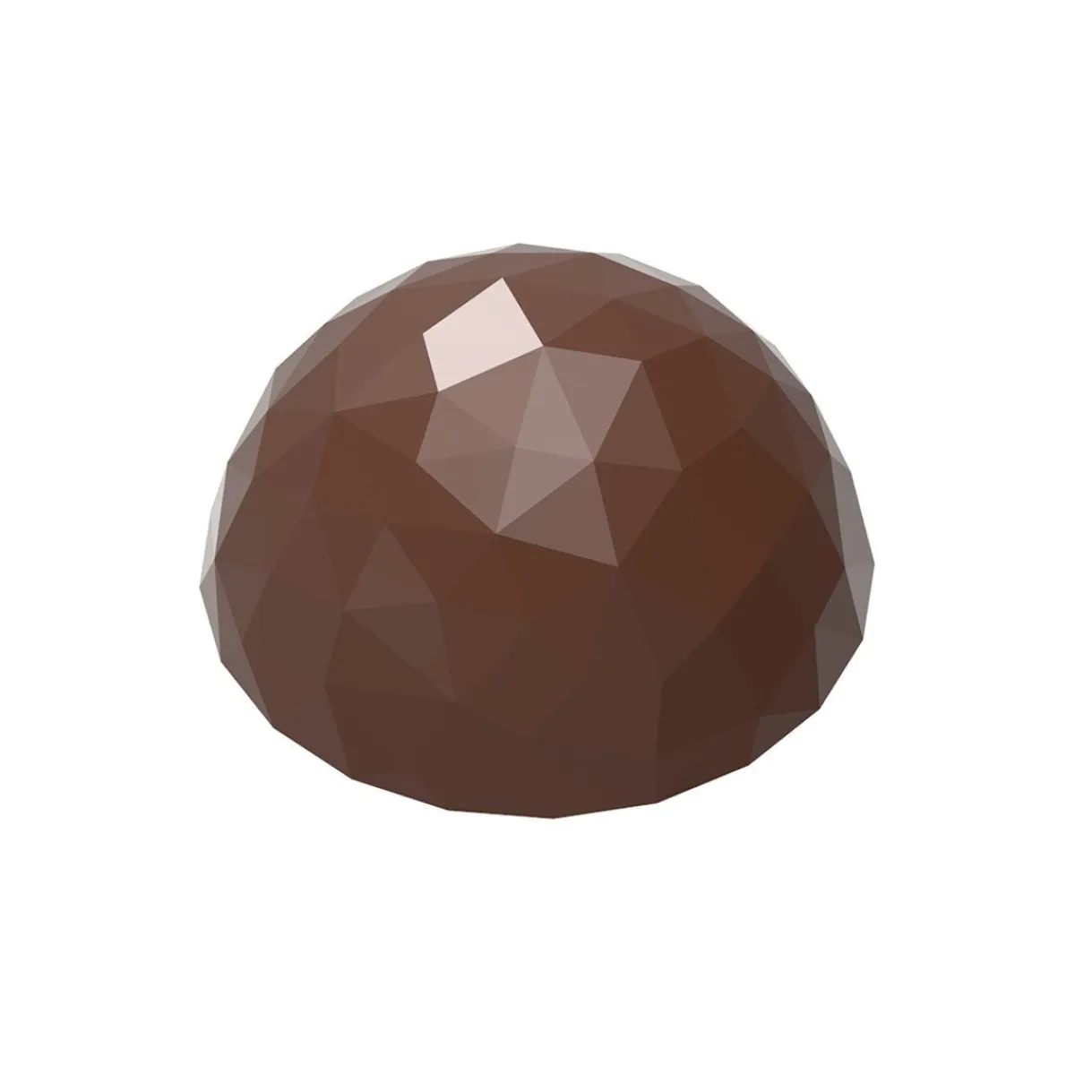 Chocolate World Bonbonvorm Halve Bol Facet (24x) Ø30x15mm Best