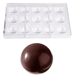 Chocolate World Bonbonvorm Halve Bol (15x) Ø38x19mm