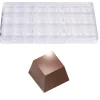 Chocolate World Bonbonvorm Kubus (24x) 26x18,5mm** Discount