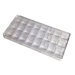Chocolate World Bonbonvorm Kubus (24x) 26x18,5mm** Discount