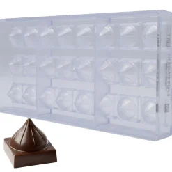 Chocolate World Bonbonvorm Koepel (24x) 26x26x23,5mm** Best