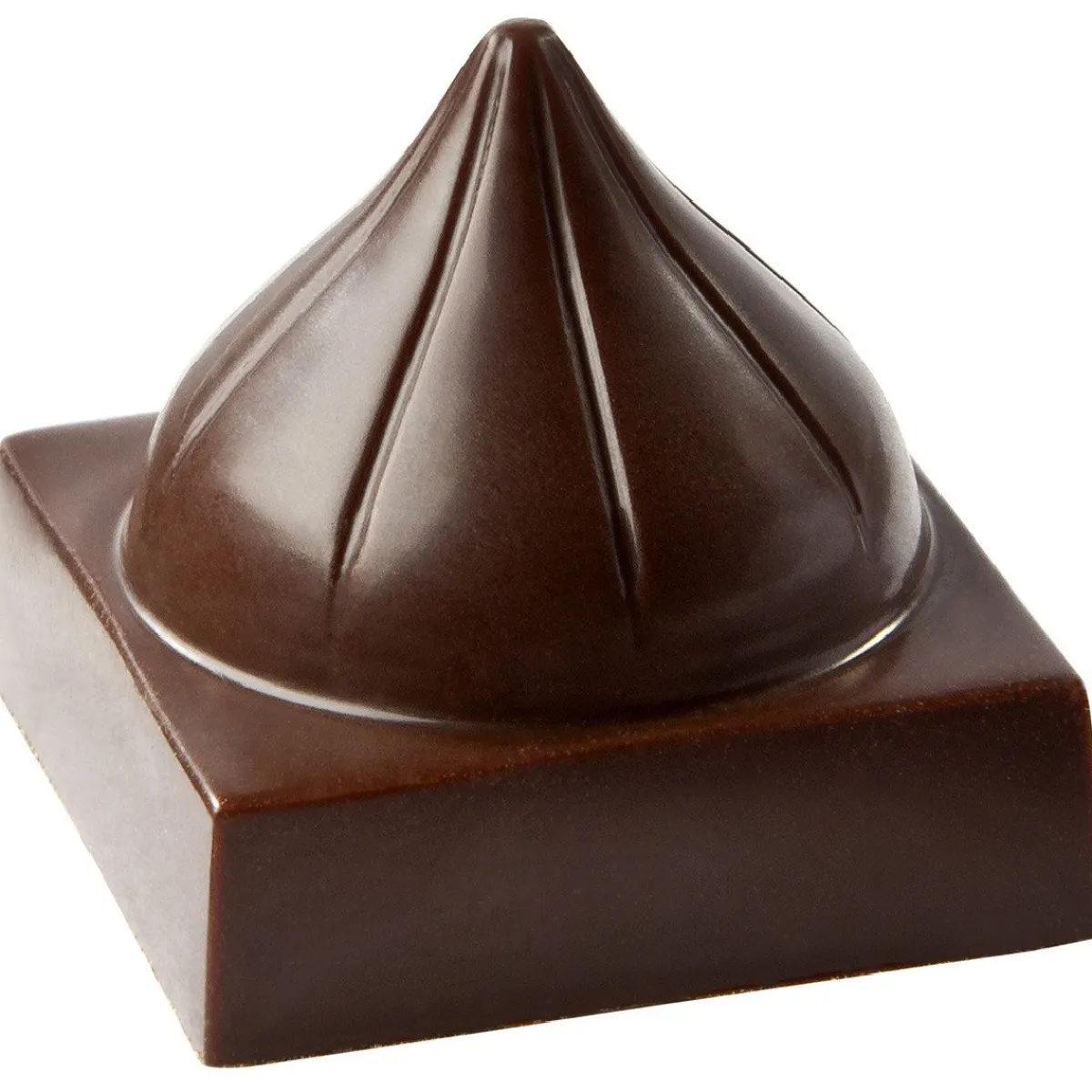 Chocolate World Bonbonvorm Koepel (24x) 26x26x23,5mm** Best