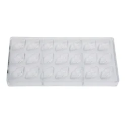 Chocolate World Bonbonvorm Lippen Facet (21x) 42x21x15mm Discount