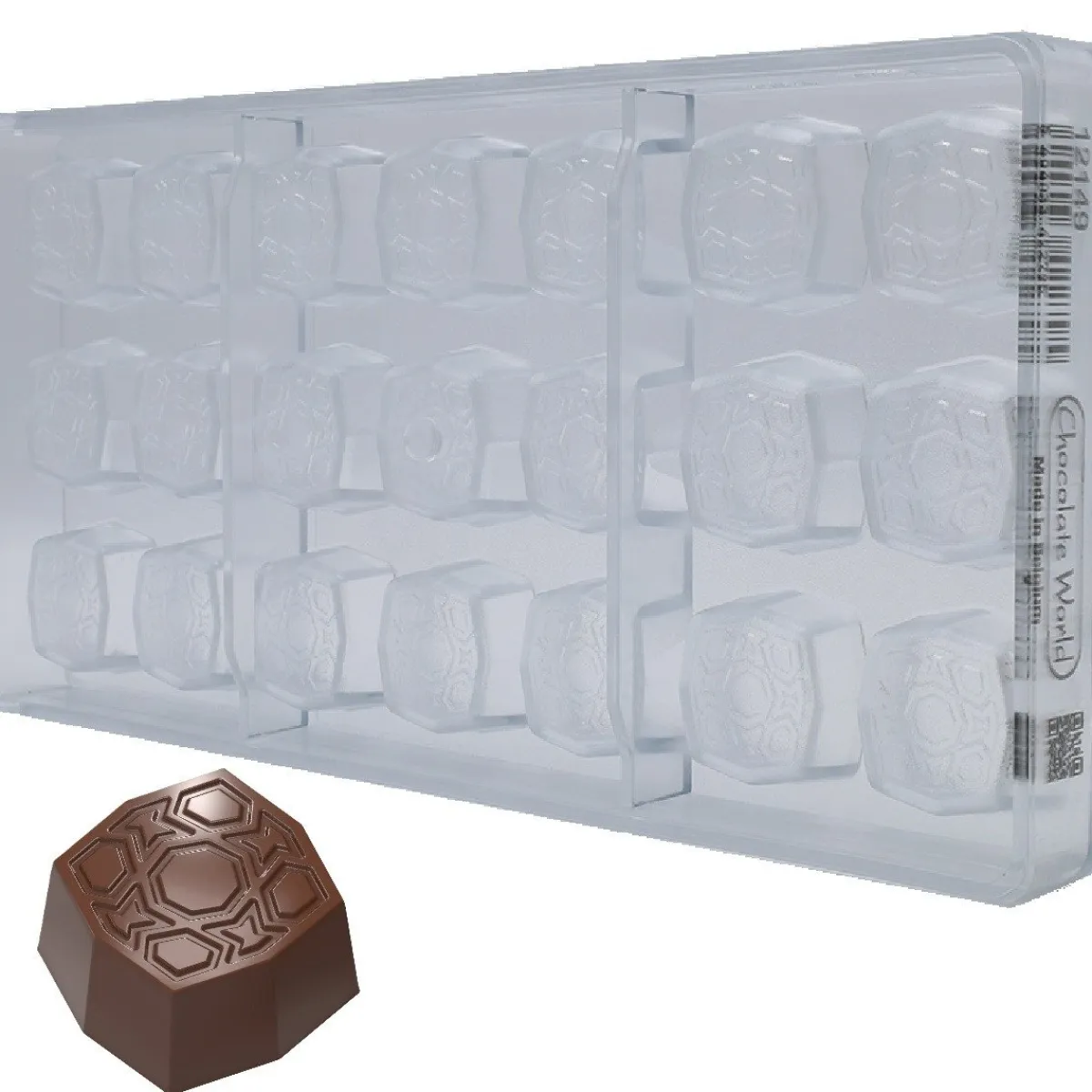Chocolate World Bonbonvorm Oosters (21x) 28x28x15mm** Sale