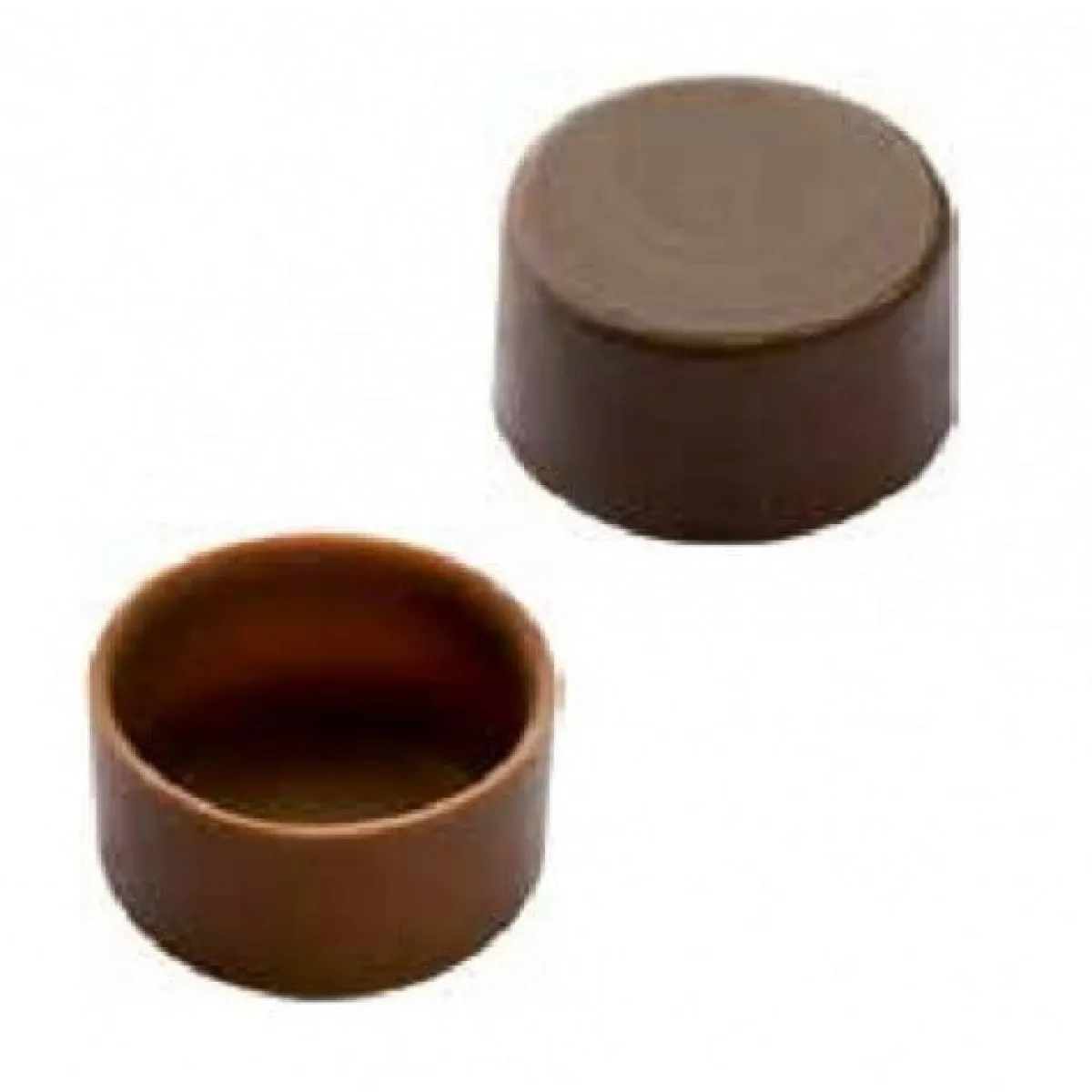 Chocolate World Bonbonvorm Ronde Schelp (24x) 28x13 mm Online