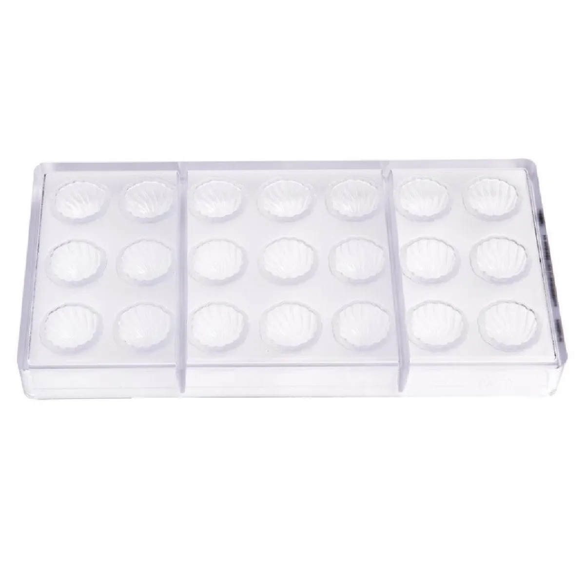 Chocolate World Bonbonvorm Rozet (21x) 27x22mm** New