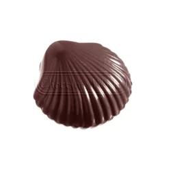 Chocolate World Bonbonvorm Sint Jacobsschelp (32x)28x30x9mm Outlet