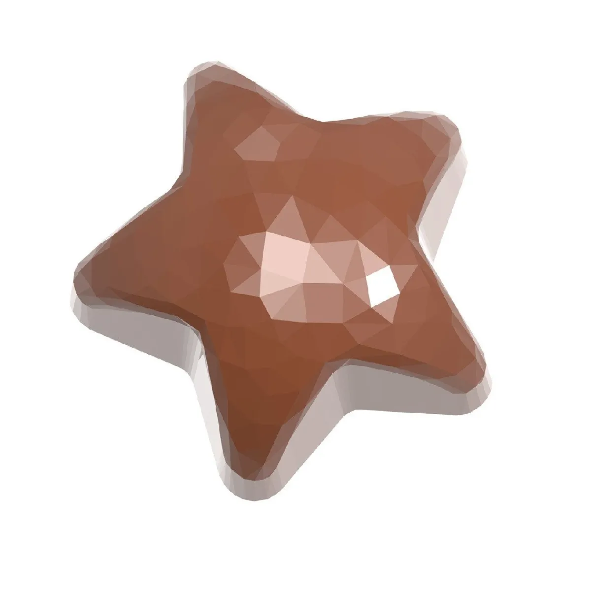 Chocolate World Bonbonvorm Ster Facet (21x) 35,5x17mm Online