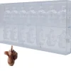Chocolate World Bonbonvorm Theepot (14x) 42,5x31x18,5mm Clearance