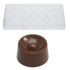 Chocolate World Bonbonvorm The Circle Nick Kunst (21x) 30mm Hot
